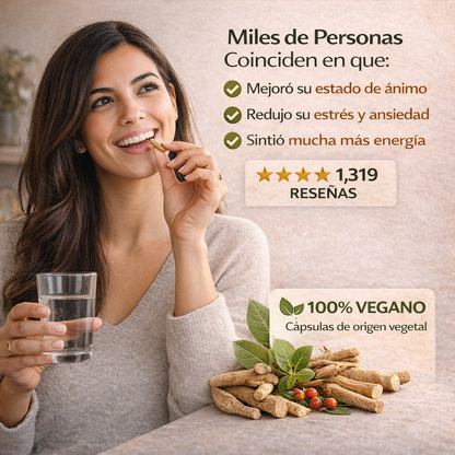 Ashwagandha - Apoyo Profundo al Bienestar y Descanso Diario