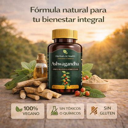 Ashwagandha - Apoyo Profundo al Bienestar y Descanso Diario