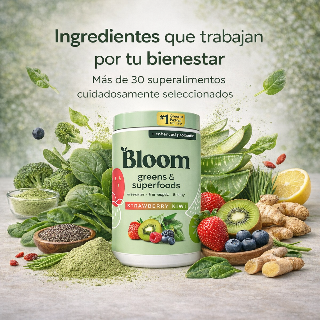 Bloom – ¡No Más Hinchazón Abdominal!